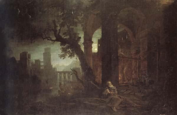  Landscape with the Temptations of St.Anthony Abbot